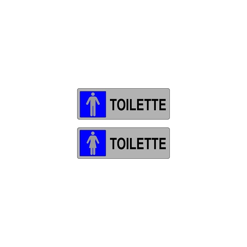 ETICHETTE 'TOILETTE 1 SIMBOLO'