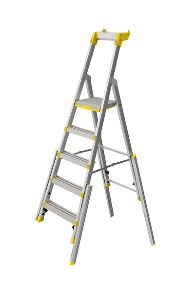 Scala multiposizione per gradini con gambe telescopiche Level Svelt