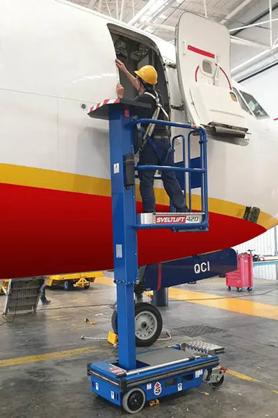Svelt Piattaforma aerea per aeroporti e aeroplani