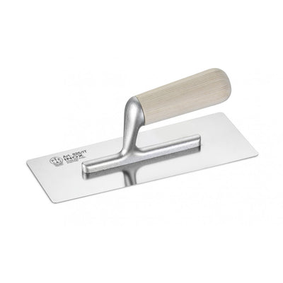 Frattone acciaio inox saldato, superficie inferiore lucidata a specchio, trapezoidale, super flessibile — 825/IT Pavan