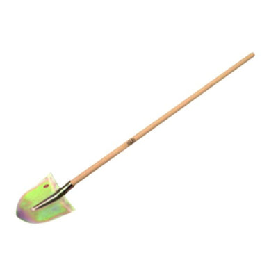 Pavan Galvanized shovel handle in painted ash