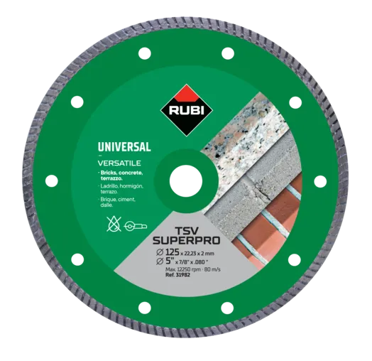 Rubi Disco universale materiali edili TURBO - TSV