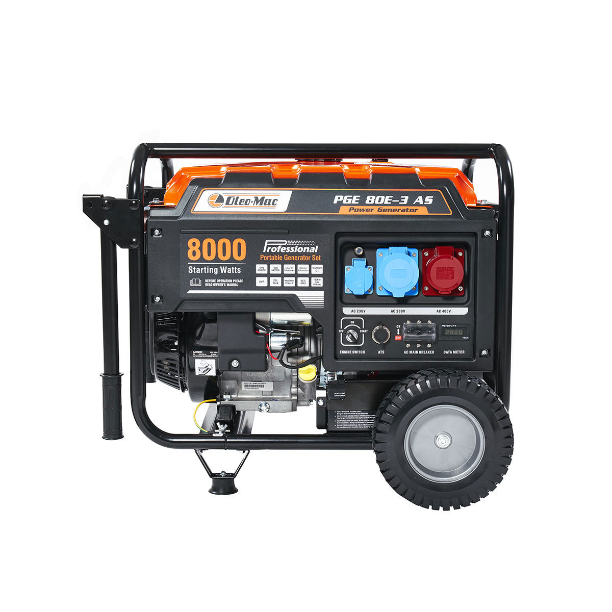 Generatore di corrente PGE 80E-3 DCS Oleo-Mac
