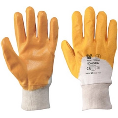 Guantes desechables de nitrilo azul talla S paquete de 100 uds