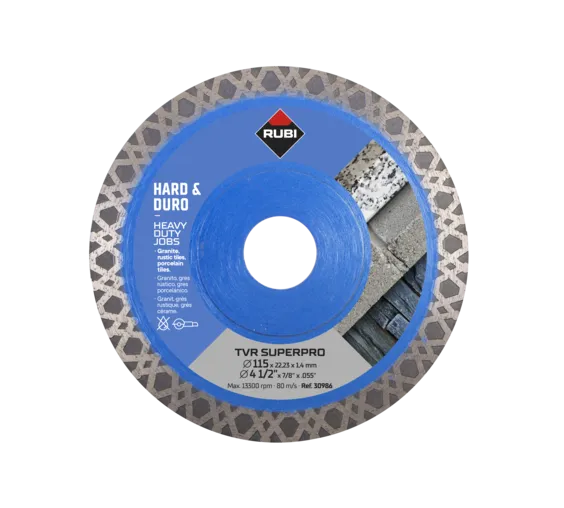 Rubi Disco diamantato in materiale duro TURBO VIPER - TVR