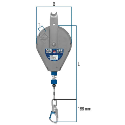 SpanSet Fall Arrester with automatic controlled descent Ikar