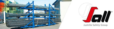 Pallet Porta Barre in Acciaio Sall