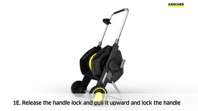 Carrello avvolgitubo HT 4.520 + tubo da 5/8" per giardinaggio _(Sottocategoria: Deposito tubi e carrello porta tubi)_ Kärcher