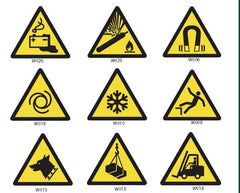 ISO 7010 workplace hazard signs Sisas