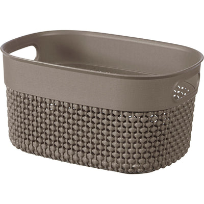 Cesto portaoggetti Filo taglia XS 3,5 L 24x18x12 cm cappuccino Curver