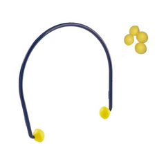 Inserti auricolari con archetto e tamponi di ricambio