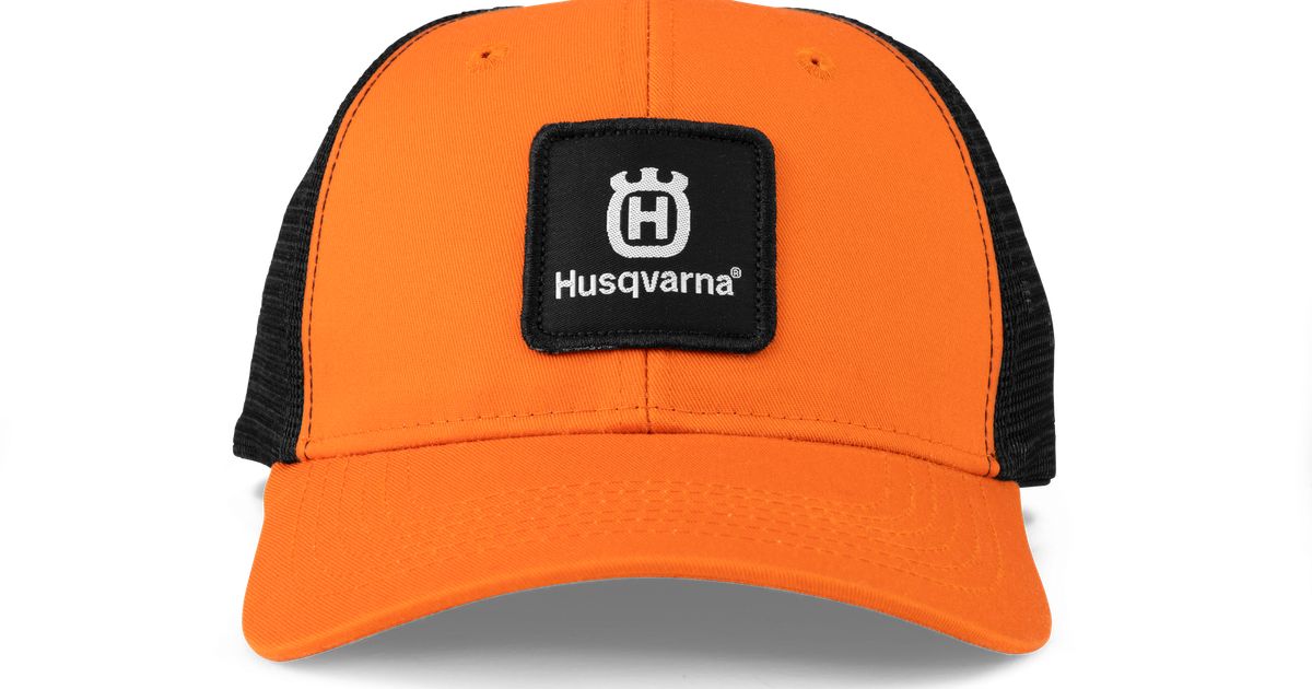 Cappellino a rete arancione Husqvarna
