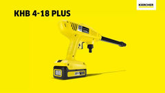 Idropulitrice a media pressione KHB 18-46 Battery Set Kärcher