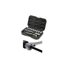 Kit, 17 deep sockets and ratchet