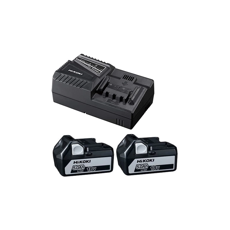 KIT 2 BATTERIE 5 AH E CARICA BATTERIE
