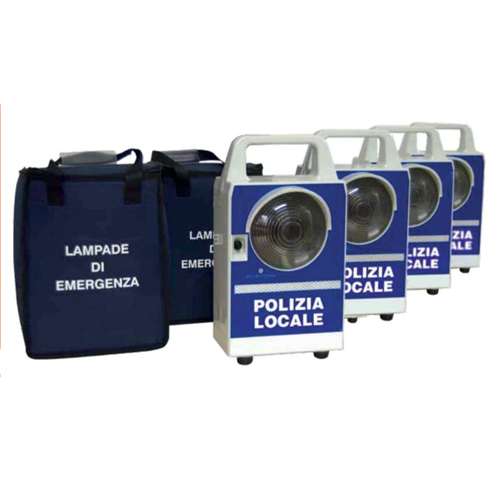Sisas Kit 2 Lampade a Luce Blu per Pronto Intervento