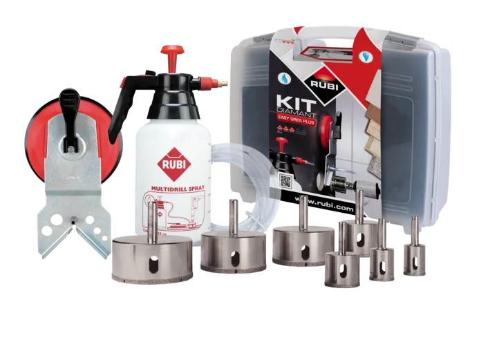 Rubi Kit frese diamantate EASYGRES PLUS