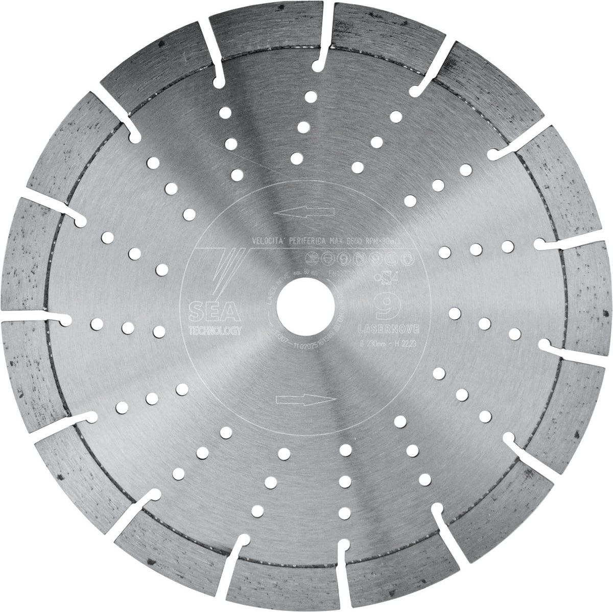 Sea Technology Laser Nove - Dischi diamantati