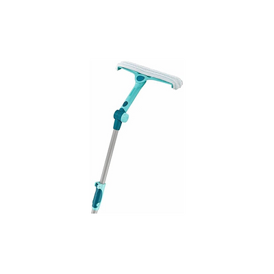 Lavavetri con manico estensibile 1,30-2,10 m e lamina in gomma 32 cm 4 in 1