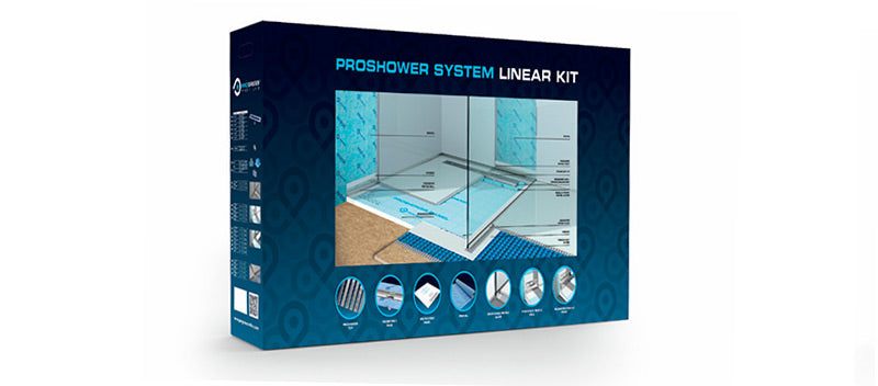 Progress Profilo per balconi e terrazze proshower linear kit in - Progress Profiles