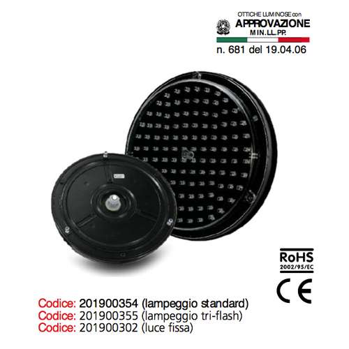 Sisas Ottica Led Ø 200 mm IP66