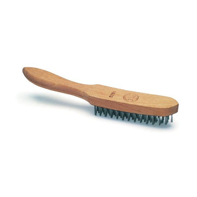 Outlet: Brush with curved handle high strength tempered steel wire — 1621 (Outlet) Pavan
