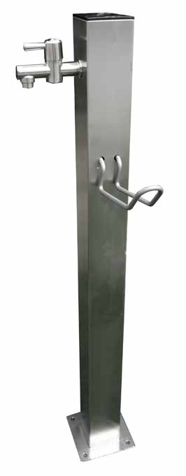 Fontanella da Giardino Tavolozza INOX Bonfante