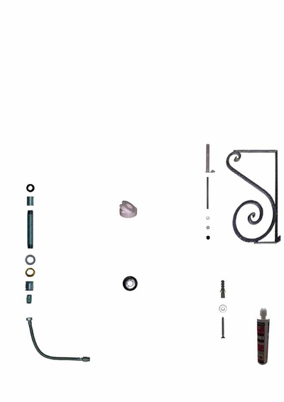 Accessorio da Giardino Kit per fissaggio (UNIVER) Bonfante