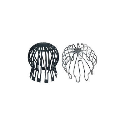 Parafoglie per tubi pluviali da 60-120 mm in plastica o acciaio zincato
