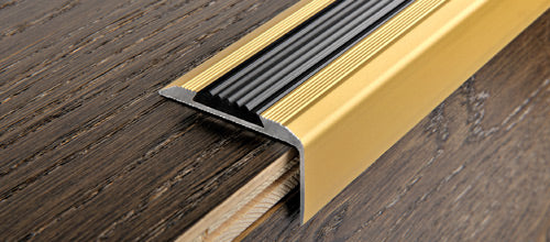Progress Profilo per gradini proend ins in alluminio anodiz. oro Progress Profiles - Progress Profiles