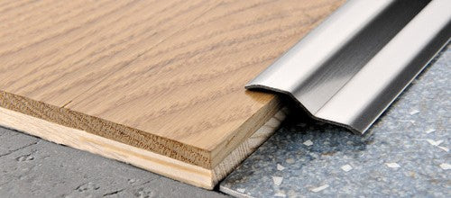 Progress Profilo per pavimenti profloor 24 in acciaio lucido inox Progress Profiles - Progress Profiles