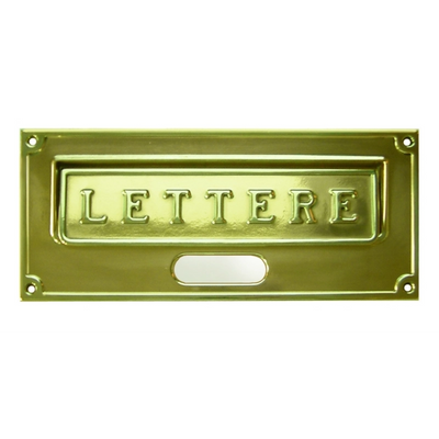 Placche per lettera roma