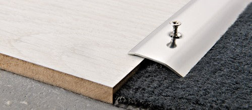 Progress Profilo per pavimenti prolevall 305 in acciaio lucido inox Progress Profiles - Progress Profiles