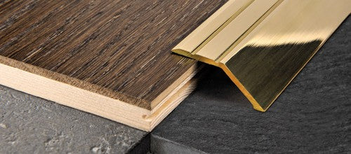 Progress Profilo per pavimenti prolevall 4413 in ottone lucido e Progress Profiles - Progress Profiles