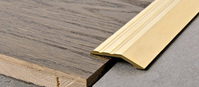 Progress Profilo per pavimenti prolevall 33 in ottone lucido Progress Profiles - Progress Profiles