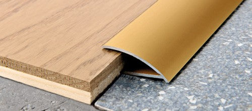 Progress Profilo per pavimenti pronivo in alluminio anodizzato oro e Progress Profiles - Progress Profiles