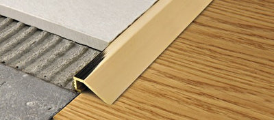 Progress Profilo per pavimenti proskid in ottone lucido e alluminio Progress Profiles - Progress Profiles