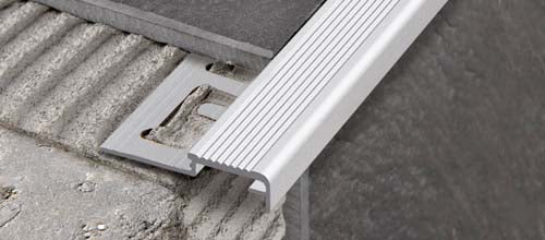 Progress Profilo per gradini prostair kl 20 in alluminio anodizzato Progress Profiles - Progress Profiles