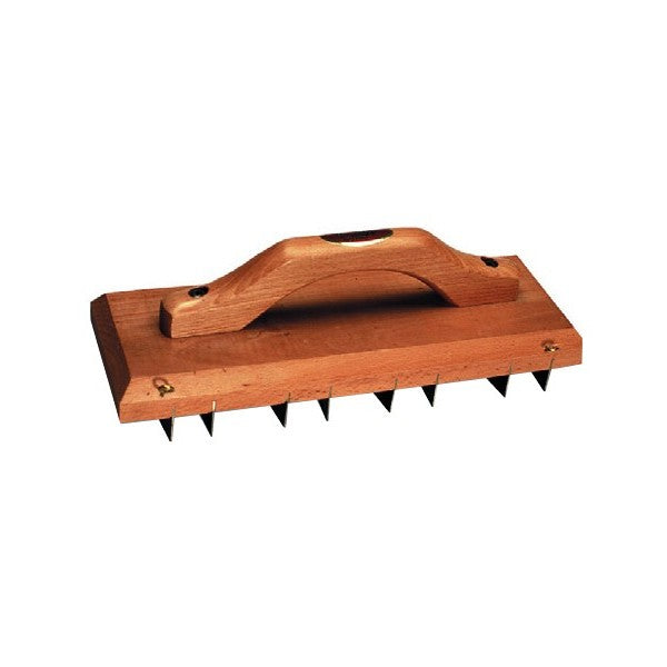 Rabot wooden support steel blade thickness 0.8 mm plaster plane — 609 Pavan