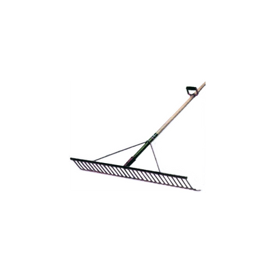 RASTRELLO IN ALLUMINIO CON MANICO