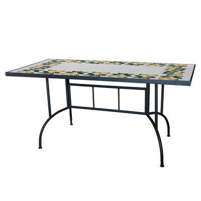 Tavolo Rettangolare Mosaico LEMON Verdelook