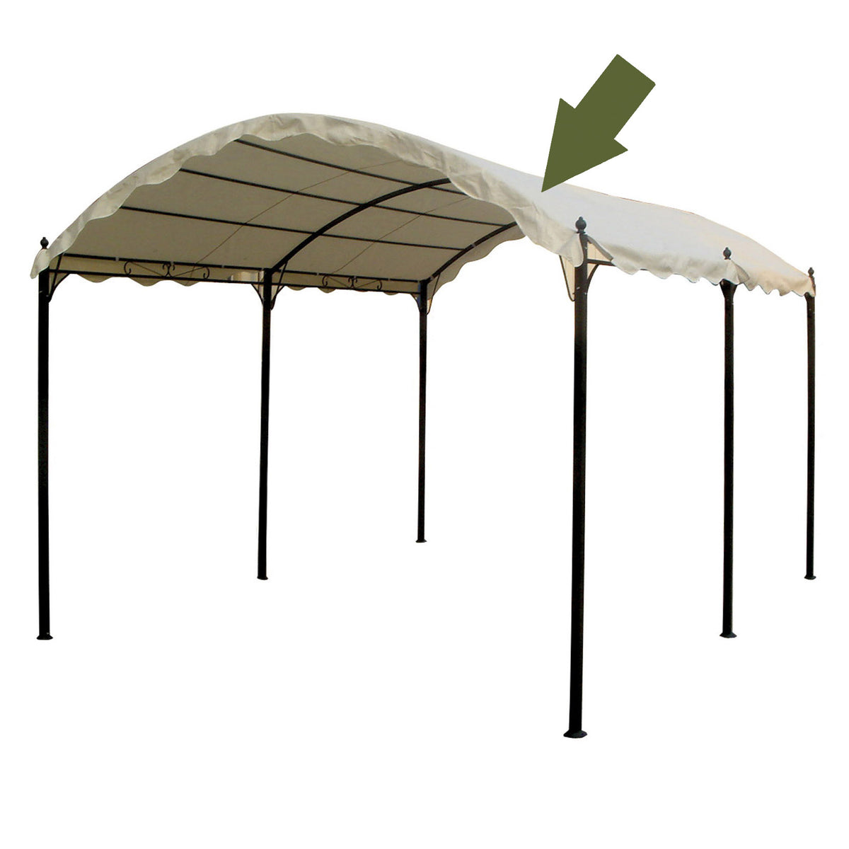 Telo Ricambio Gazebo ONDA Verdelook