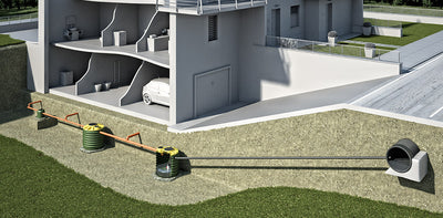 Stazione di sollevamento Tekno Sol singola pompa Rototec