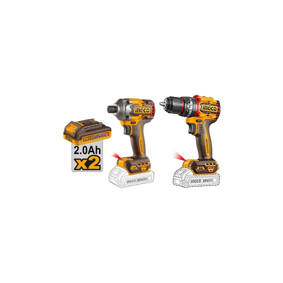 SET TRAPANO AVVITATORE + TRAPANO AD IMPULSI