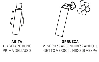 Insetticida Schiuma Spray S-Nido per Vespe e Nidi di Vespa Protemax - vista 2
