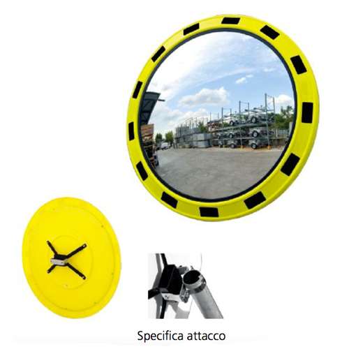 Sisas Specchio Industriale Circolare “Archimede”