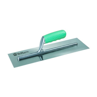 Stainless steel finishing trowel, welded, 297 mm long support, Sintesi handle — 845/IL Pavan