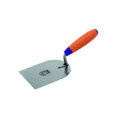 Stainless steel little trowel, Swiss type, square tip, Sintesi handle — 980/I Pavan