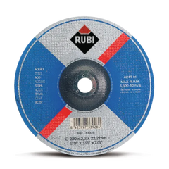 Abrasive cutting disc for steel Rubi