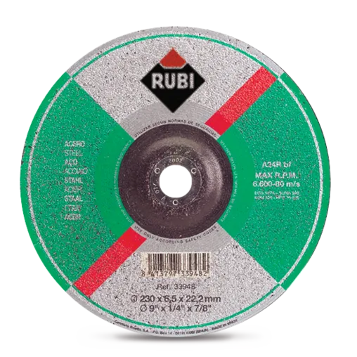 Rubi Disco abrasivo molatura acciaio